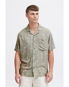 Рубашка, зеленый Solid