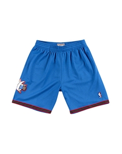 Шорты баскетбольные Mitchell & Ness мужские синие Mitchell ness