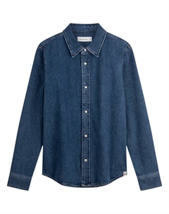 Футболка мужская джинсово-синяя Calvin klein