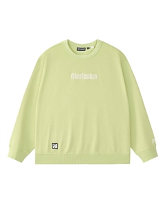 Винтажный зеленый свитшот Мужской Fila fusion