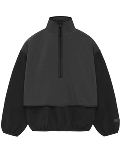 Основная Коллекция Нейлоновая Флисовая Гольф Футболка, Темное Дерево Черный/Черный/Темное Дерево Черный/Черный Fear of god essentials