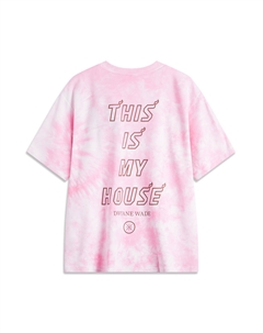 ЛиНиинг x ADAM Футболка Мужская Phoenix Blossom Pink, Ladybird Pink Li-ning