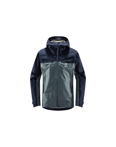 Водонепроницаемая и ветрозащитная ветровка мужская, стальной синий/стальной синий Haglöfs