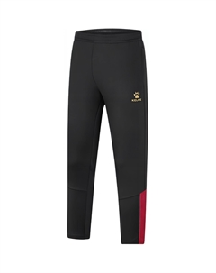 Вязаные спортивные штаны мужские черно-красные Kelme