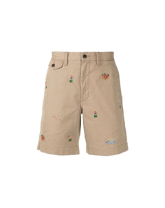 Повседневные шорты мужские хаки Polo ralph lauren