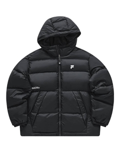 Пуховик мужской угольно-черный Fila fusion