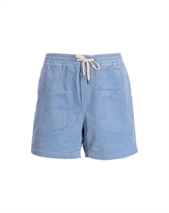 Поло Ralph Lauren Светло-голубые шорты из вельвета с вышитым логотипом Polo ralph lauren