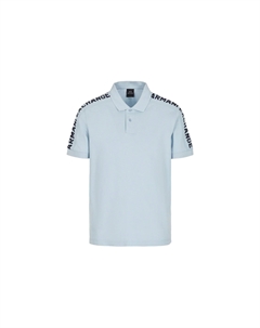 Футболка поло мужская SS24, белая Armani exchange
