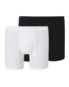 Боксеры, черный/белый Schiesser