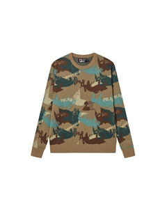 Футболка мужская с принтом по всей поверхности Fila