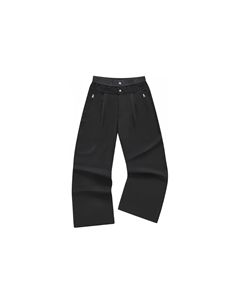 Beams X BEAMS Повседневные брюки мужские Jet Black Fila fusion