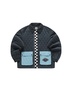 X FACETASM Пуховик Мужской Нефритово-серый Fila fusion