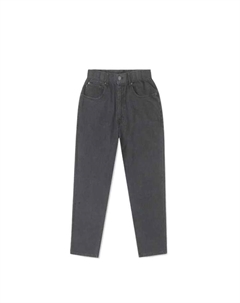 Брюки джинсовые мешковатые с открытым краем, черные Converse