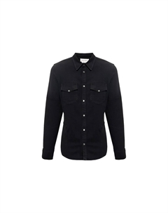 Джимовая рубашка, черная Alexander mcqueen