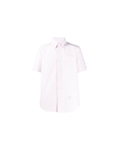 Сорочка из саржи 4 полосы, белая Thom browne