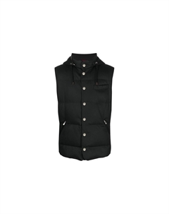 Куртка пуховая мужская черная FW22 Brunello cucinelli