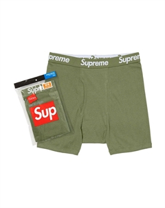 Hanes Брифы 2 шт Оливковый, 2 шт (Зеленый) Supreme