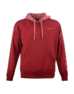 Футболка с принтом звезды и шеврона мужская красная Converse