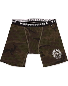 Боксеры Long Boxer Briefs Camo, 1 упаковка (Арми Грин) Chrome hearts