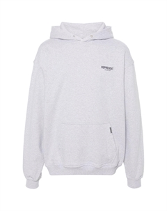 Владельцы Клуб Хлопковый Худи, Серый Represent