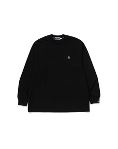 Футболка с длинным рукавом One Point, Бежево-желтый BGX A bathing ape®