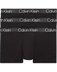 Трусы 3 шт Европейская версия Мужские 3 шт Черный Calvin klein