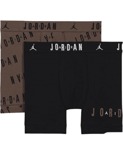 Мужские Брифы, 2 шт (Черный Коричневый) Jordan