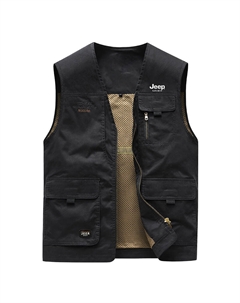 Футболка мужская, бежево-серая Jeep spirit