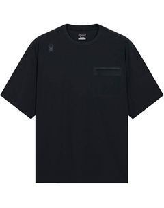 Футболка мужская, черная Spyder