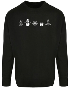 Рубашка с длинным рукавом, черный Merchcode