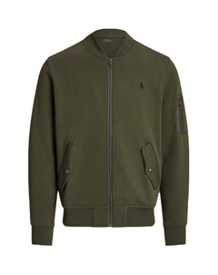 Застёгивающаяся на молнию кофта с длинными рукавами, Olive Green Polo ralph lauren