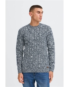 Свитер, синий Solid