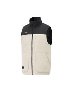 Мужская белая пуховая жилетка спортивной моды, White Li-ning