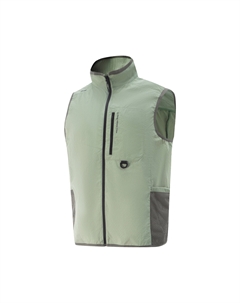 Фитнес-жилет мужской горохового цвета, Pea Green Li-ning