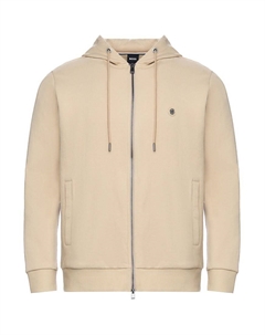 Босс худи на молнии, Beige Hugo boss