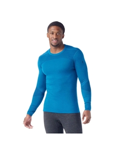 Термобелье Intraknit из мериносовой шерсти с длинным рукавом - для мужчин, Nival Blue/Deep Navy Smartwool