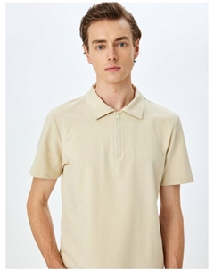 Рубашка-поло, бежевый Koton