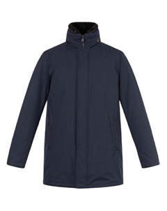 Яхтенная пуховая куртка мужская темно-синяя, Navy Blue Paul & shark