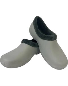 Галоши утепленные унисекс размер 44 цвет светло-серый Dilwis