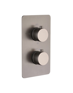 Термостатический смеситель встраиваемый Cell 134-3-GM С ВНУТРЕННЕЙ ЧАСТЬЮ, антрацит Boheme