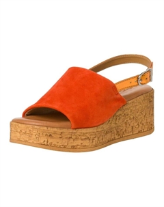 Сандалии на плоской подошве, оранжевый Tamaris