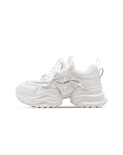 Женские белые кроссовки Low Top Chunky, цвет White C°banner