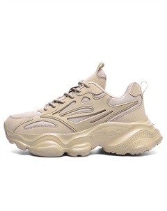 Антискользящие износостойкие массивные низкие кроссовки мужские - хаки, цвет Khaki Kung fu partners