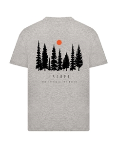 Футболка, пятнистый серый F4nt4stic