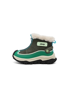 Высокие детские ботинки Aquaman Green Khaki Brown Kids', Aquaman Green/Хаки Коричневый-Плотный Хлопок Jeep