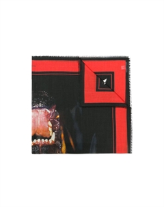 Шаль унисекс черная Givenchy