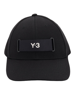 Бейсболка унисекс черная, Black Y-3