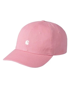 Хлопковая бейсболка унисекс розовая, Pink Carhartt wip