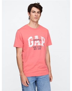 Футболка, розовый Gap
