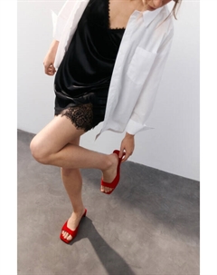 Сабо на каблуке с открытым верхом Befree